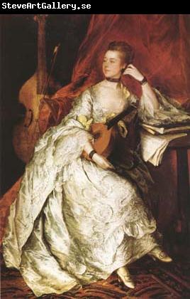 Thomas Gainsborough Miss Anne Ford (mk08)
